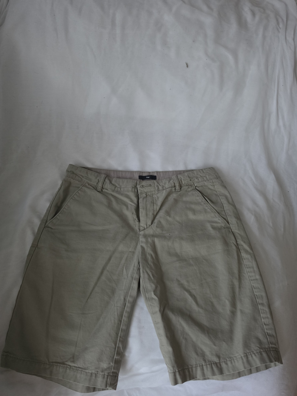 GAP Women's Light Khaki Bermuda Shorts